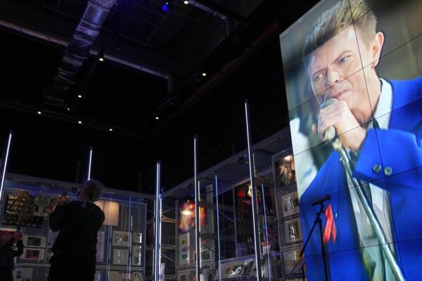 David Bowie’s archive opens to the public. Fans can see and touch 1000s of his items