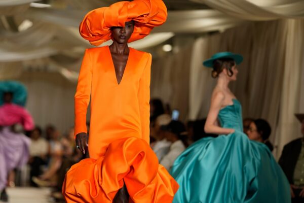 Christian Siriano transports New York Fashion Week attendees to the silver screen