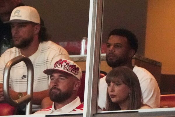 Taylor Swift is a good luck charm for soccer team hosting Travis Kelce’s 1st game in Brazil