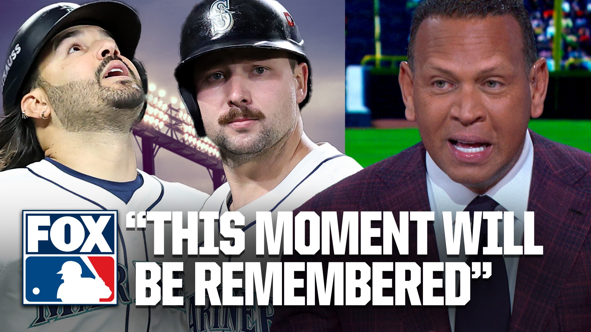 Mariners sieze MOMENTUM🔱A-rod, Papi & Derek Jeter react to Suarez & Raleigh's HEROIC performance