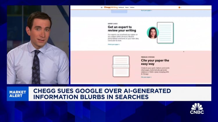 Chegg slashes 45% of workforce, blames ‘new realities of AI’ Chegg slashes 45% of workforce, blames ‘new realities of AI’
