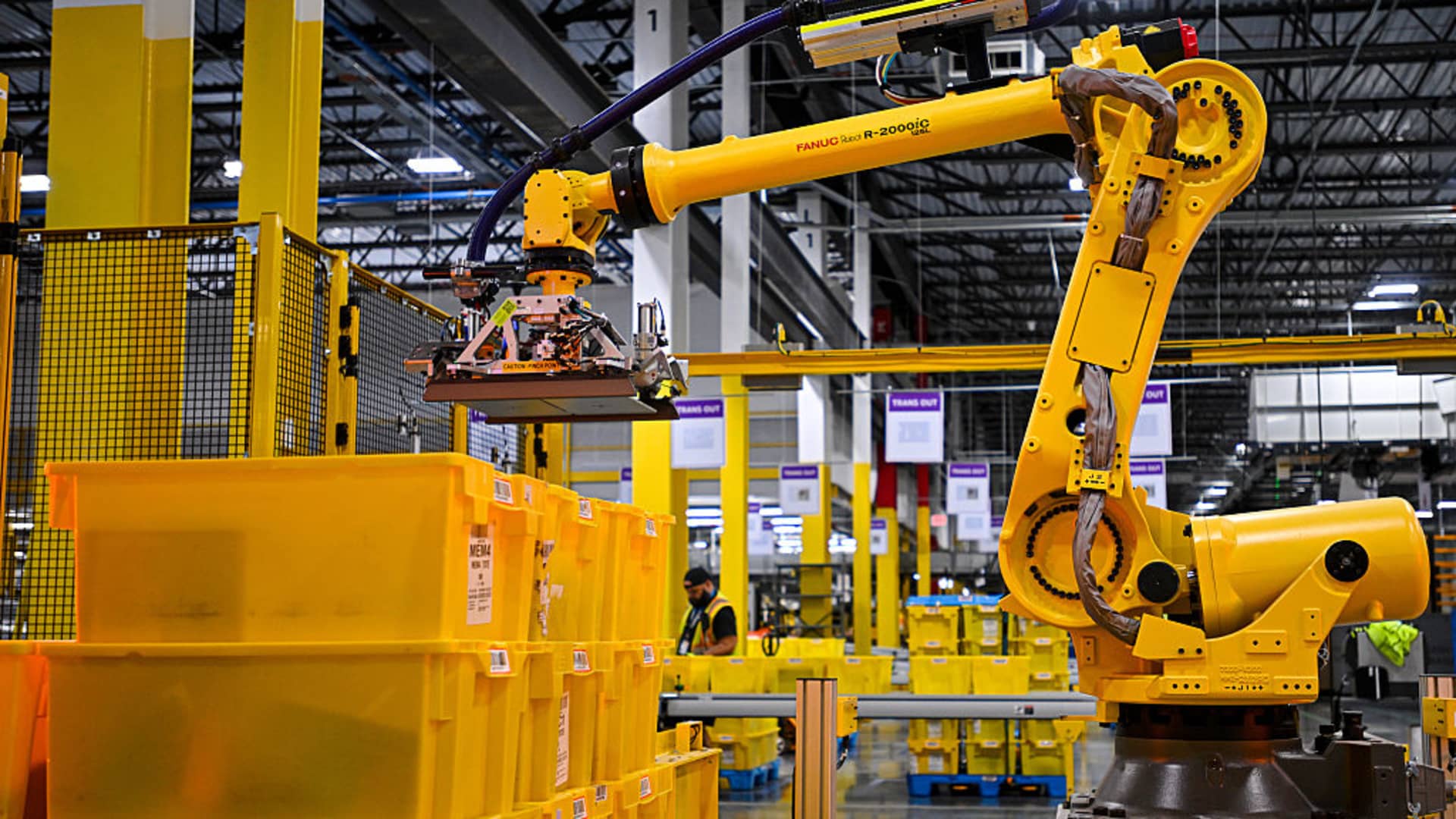 Amazon switch to robots will save it up to  billion a year, Morgan Stanley says Amazon switch to robots will save it up to  billion a year, Morgan Stanley says