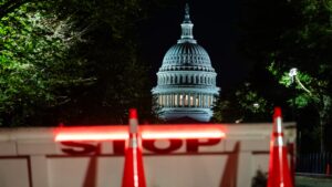 U.S. Treasury yields: U.S. government shuts down