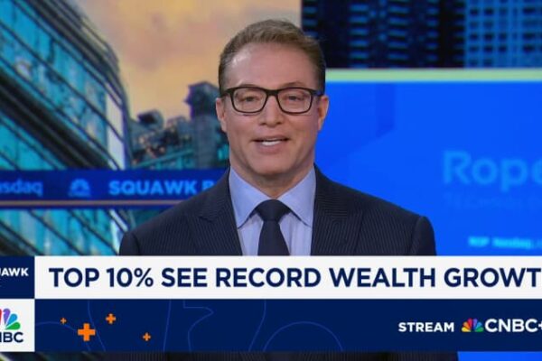 The wealth of the top 1% reaches a record  trillion