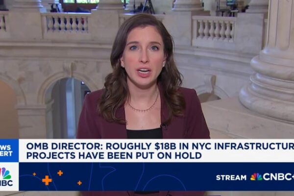 Trump administration freezes New York City infrastructure funds