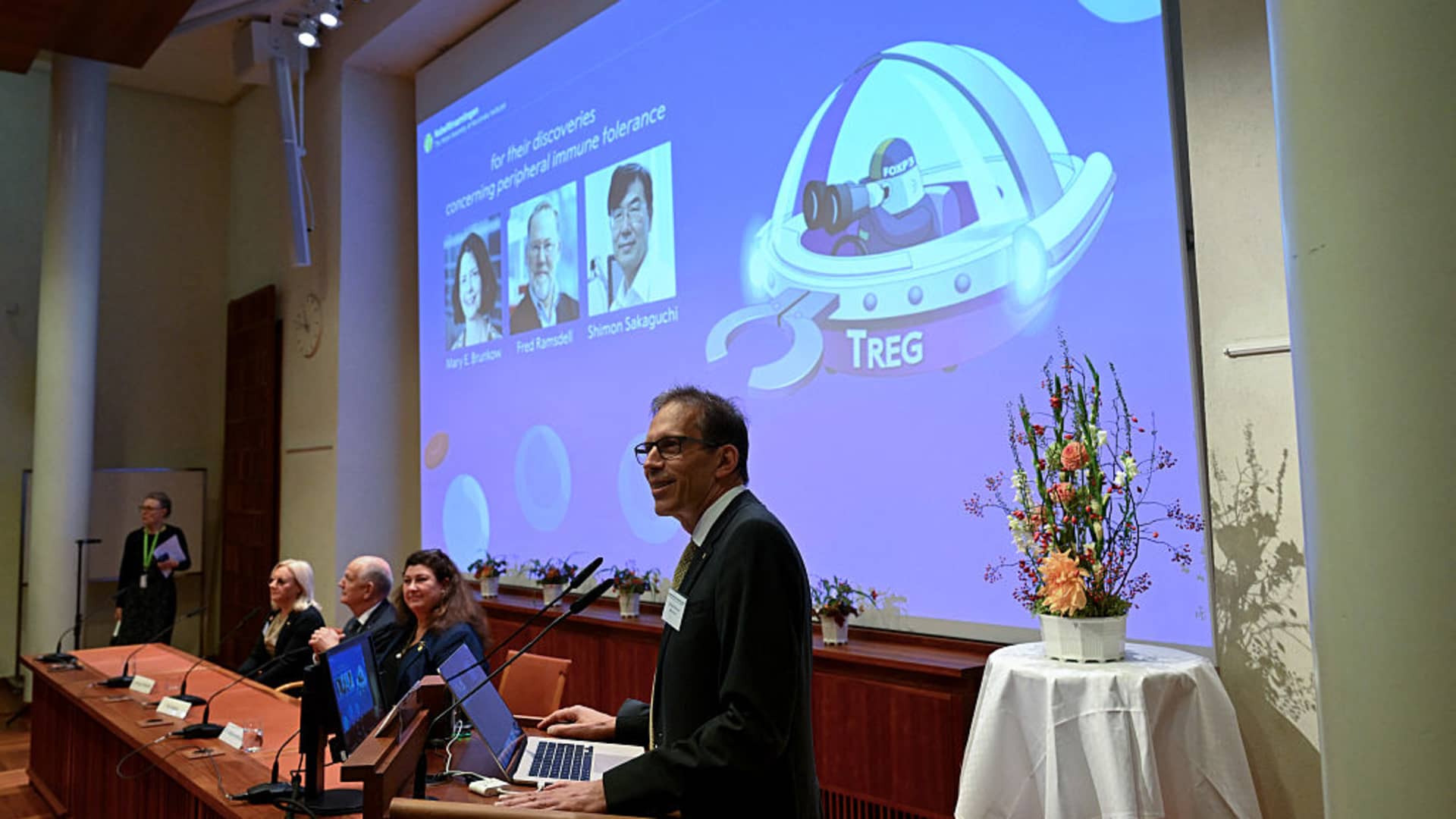 Nobel medicine prize goes to researchers into immune system precision