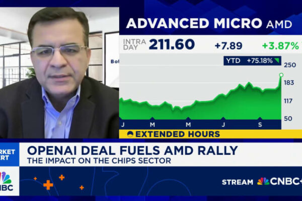 AMD deal with OpenAI gives Nvidia a needed challenger in AI chips