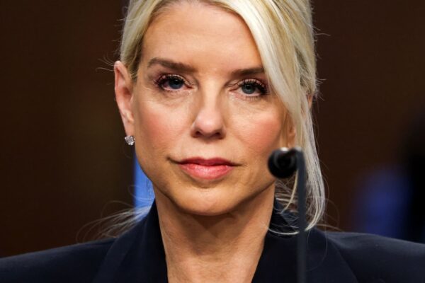 Pam Bondi stonewalls question about Trump mentions in Epstein files