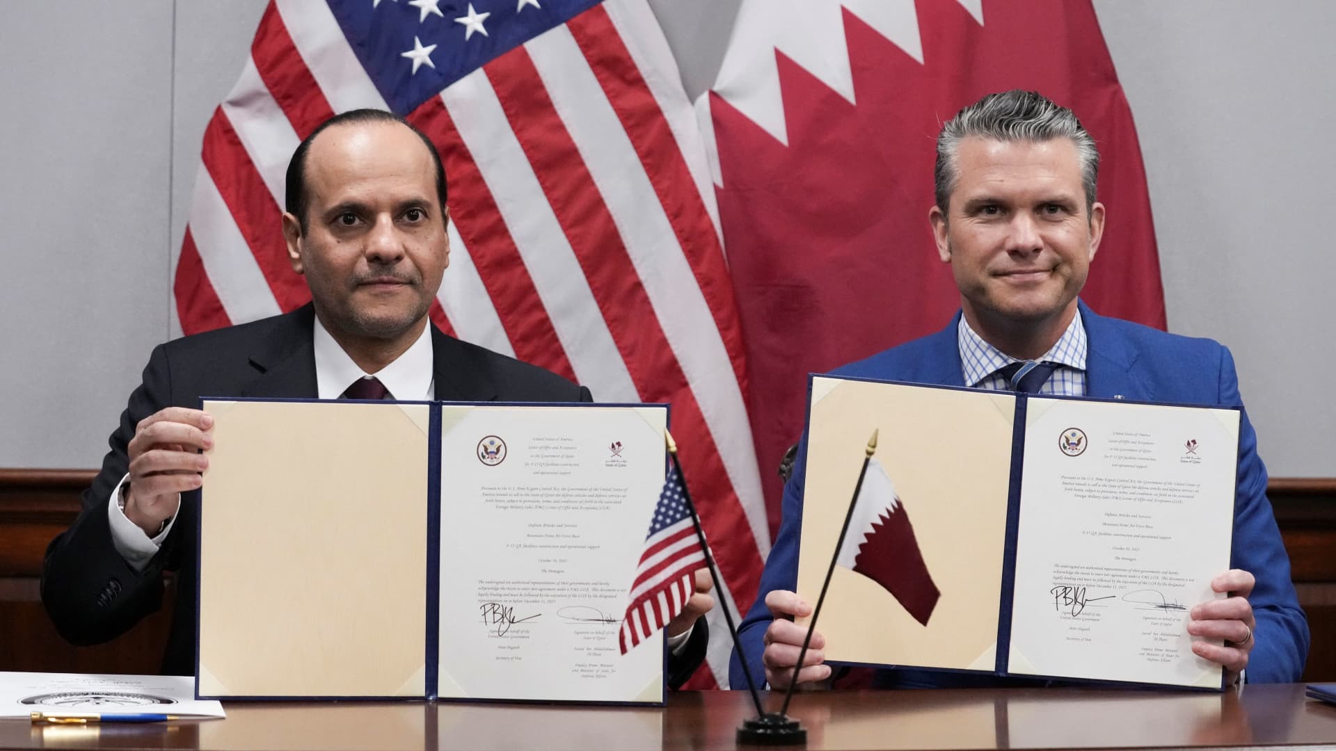 Qatar Air Force facility to be built at base in Idaho: Hegseth Qatar Air Force facility to be built at base in Idaho: Hegseth