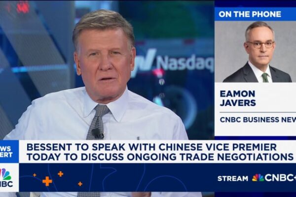 Trump Treasury Sec. Bessent to speak with Chinese trade counterpart on Friday