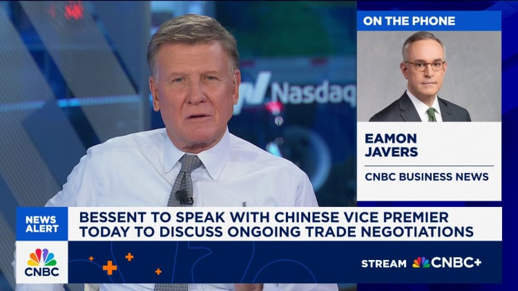 Trump Treasury Sec. Bessent to speak with Chinese trade counterpart on Friday