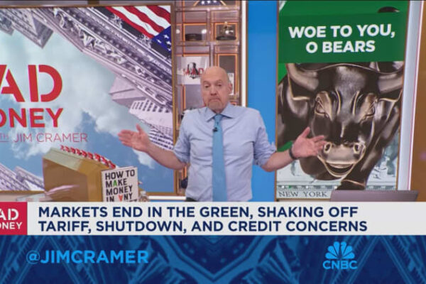 Jim Cramer expects companies to post ‘better-than-expected’ earnings