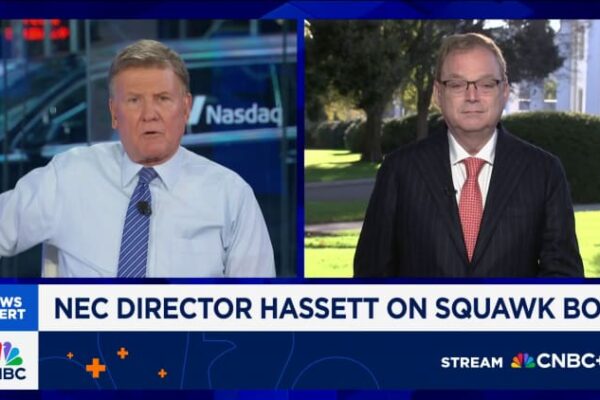 White House Economic Advisor Hassett says shutdown could end this week