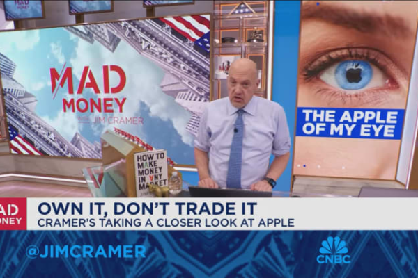 Cramer says Apple rally shows why you should own the stock Cramer says Apple rally shows why you should own the stock