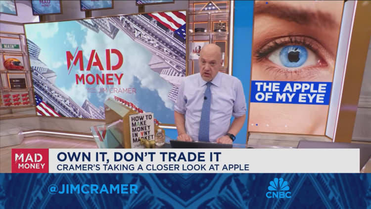 Cramer says Apple rally shows why you should own the stock Cramer says Apple rally shows why you should own the stock