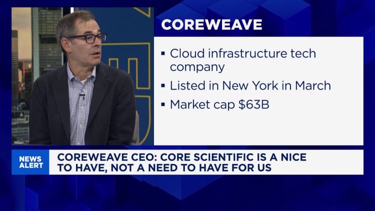CoreWeave CEO on Core Scientific deal as shareholder opposition rises CoreWeave CEO on Core Scientific deal as shareholder opposition rises