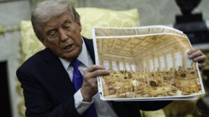 Trump White House ballroom financed by Big Tech and these other corporate donors