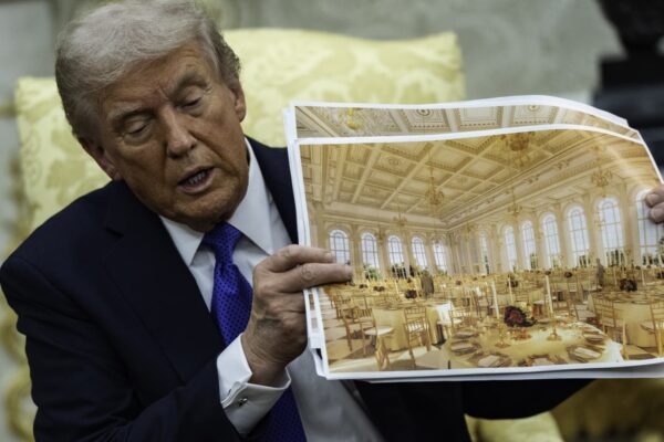 Trump White House ballroom financed by Big Tech and these other corporate donors