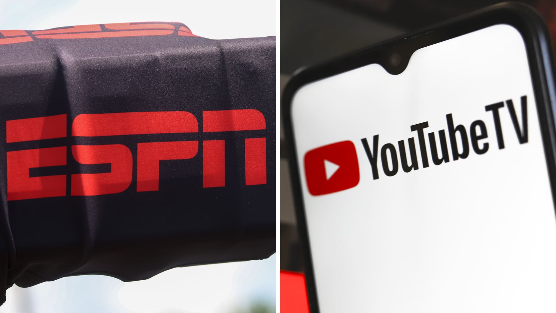 Disney warns ESPN, other networks may go out on YouTube TV at month’s end Disney warns ESPN, other networks may go out on YouTube TV at month’s end