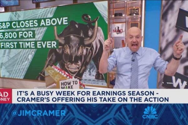 Tech earnings steer market next few months Jim Cramer