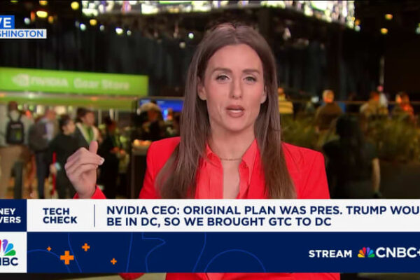 Huang says Nvidia AI chips are now in full production in Arizona