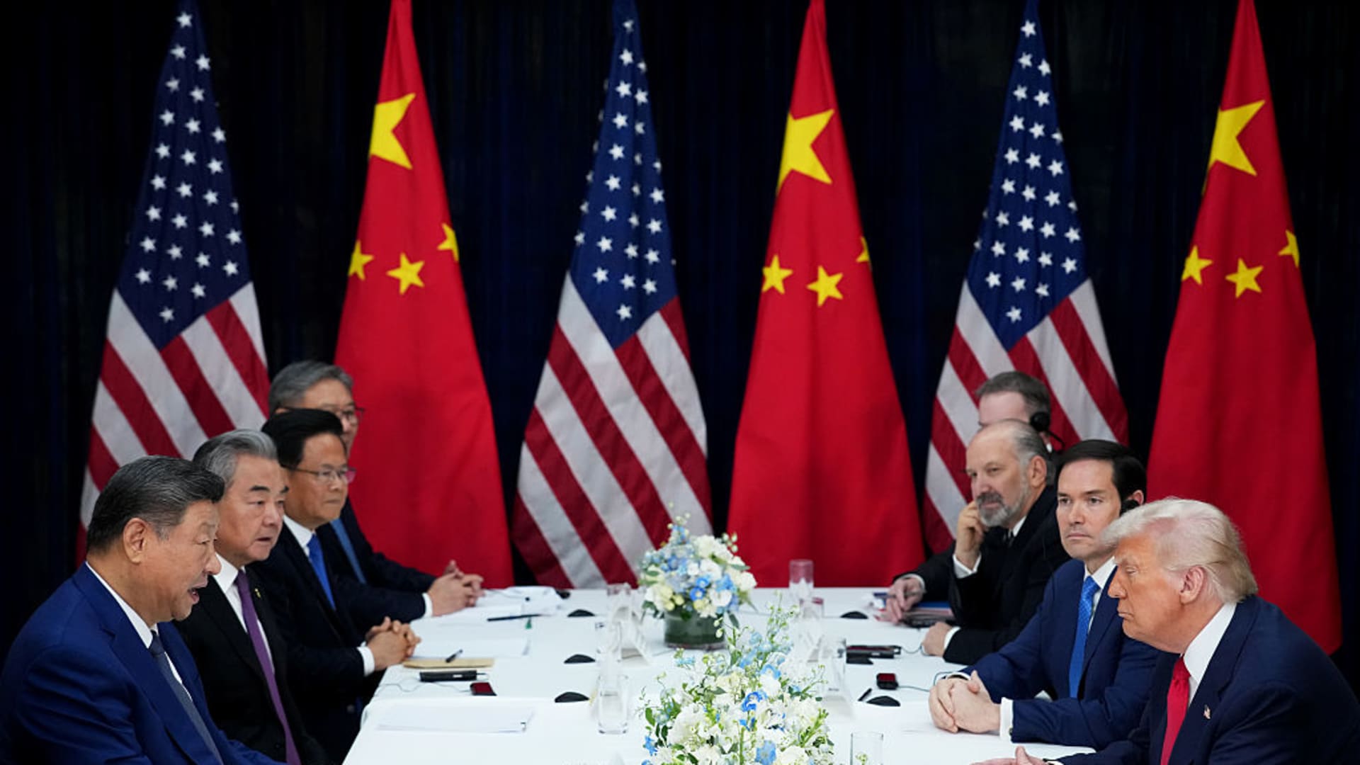 Trump cuts fentanyl tariffs on China to 10%, says U.S. reached rare earths deal with Beijing