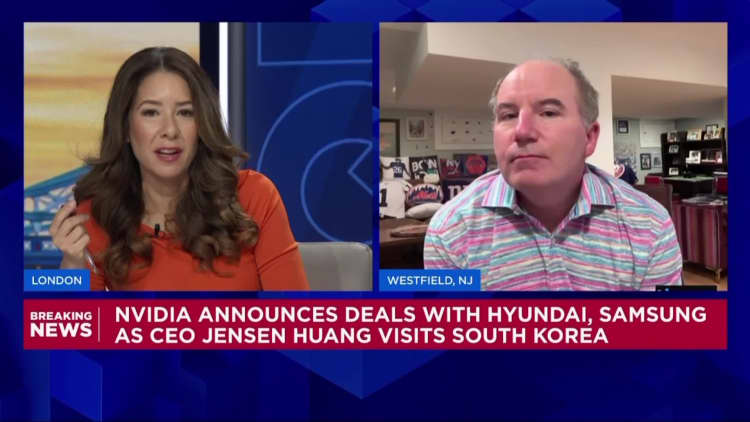 Nvidia CEO Jensen Huang says AI has reached a virtuous cycle