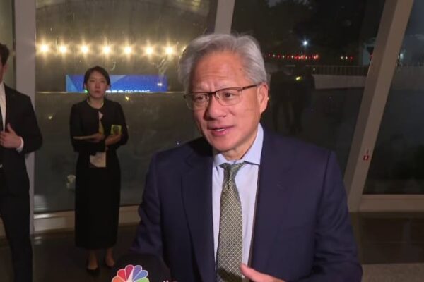 Nvidia’s Huang doesn’t buy the national security concerns over selling chips to China