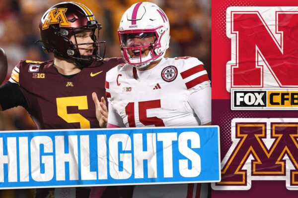 No. 25 Nebraska Cornhuskers vs. Minnesota Golden Gophers Highlights | FOX College Football