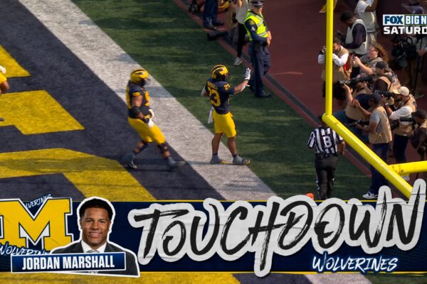 Jordan Marshall rushes for 14-yard TD, giving Michigan the lead over Washington