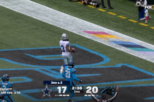 Dak Prescott finds George Pickens for his 2nd TD, giving Cowboys a lead over Panthers | NFL Highlights