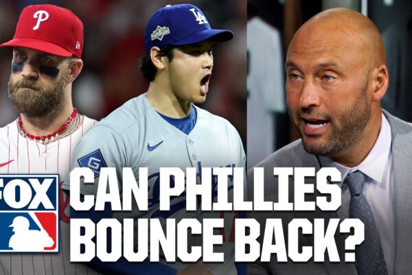 'Now the pressure is on the Phillies' — Derek Jeter after the Dodgers take Game 1