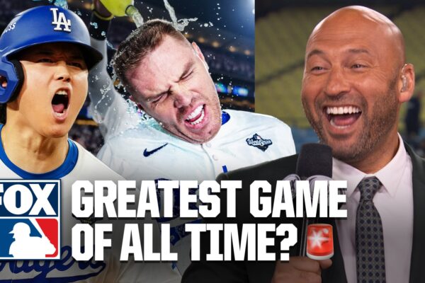 Dodgers WORLD SERIES WALK-OFF 🚨 Jeter, A-Rod, Papi recap Ohtani’s HISTORIC NIGHT, 18-inning THRILLER