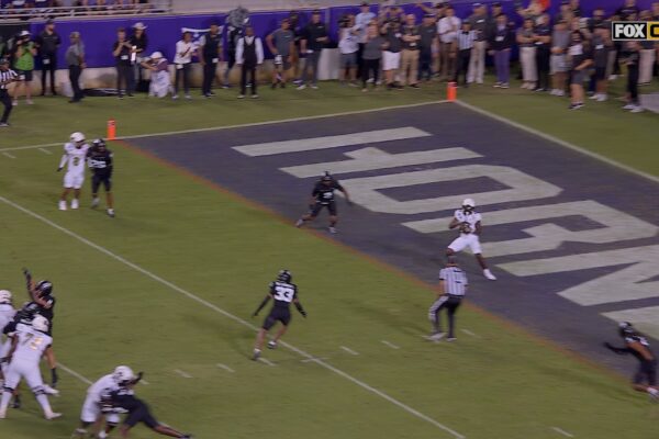 Kaidon Salter throws 6-yard TD to Omarion Miller, giving Colorado lead vs. TCU