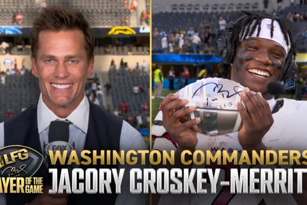 Jacory ‘Bill’ Croskey-Merritt Runs Away With LFG Player of the Game vs. Chargers