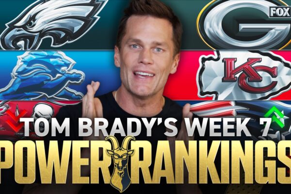 Tom Brady's Week 7 Power Rankings 🚨