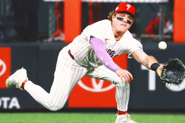 Phillies Without Harrison Bader for Game 2 vs. Dodgers