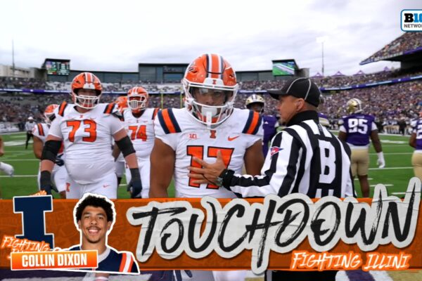 Luke Altmyer's 2-yard TD to Collin Dixon trims Illinois' deficit against Washington