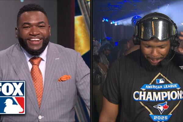 ‘The job is not finished’ 😤 Blue Jays’ Vladimir Guerrero Jr. on advancing to the World Series