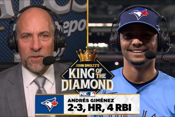 Andrés Giménez on providing SPARK for Blue Jays, ALCS Game 4 win vs. Mariners 🏆 King of the Diamond