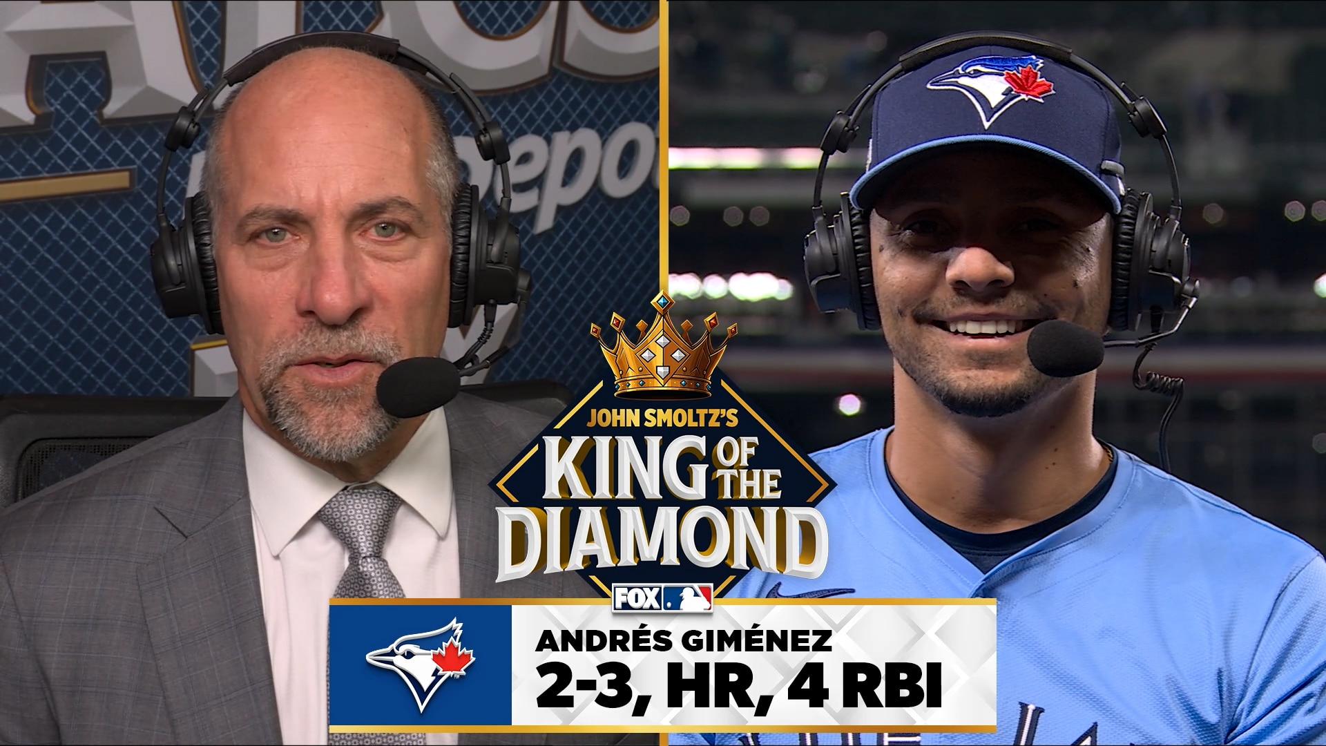 Andrés Giménez on providing SPARK for Blue Jays, ALCS Game 4 win vs. Mariners 🏆 King of the Diamond