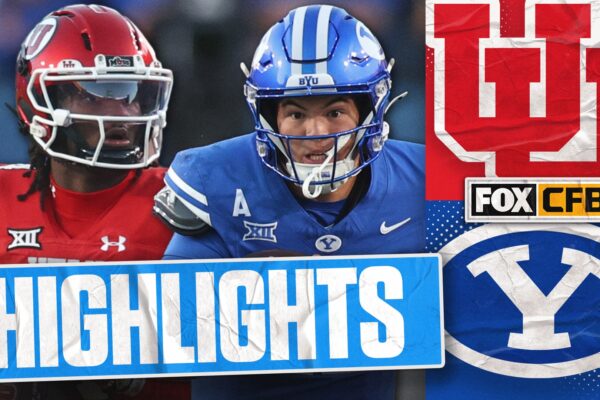 No. 23 Utah Utes vs. No. 15 BYU Cougars Highlights | FOX College Football