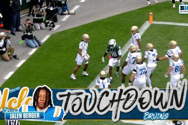 Jalen Berger runs for 16-yard TD to give UCLA the lead over Michigan State