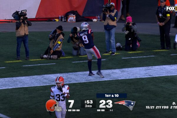 Drake Maye Launches 39-Yard TD Pass to Kayshon Boutte, Extending Patriots’ Lead Over Browns | NFL Highlights Drake Maye Launches 39-Yard TD Pass to Kayshon Boutte, Extending Patriots’ Lead Over Browns | NFL Highlights