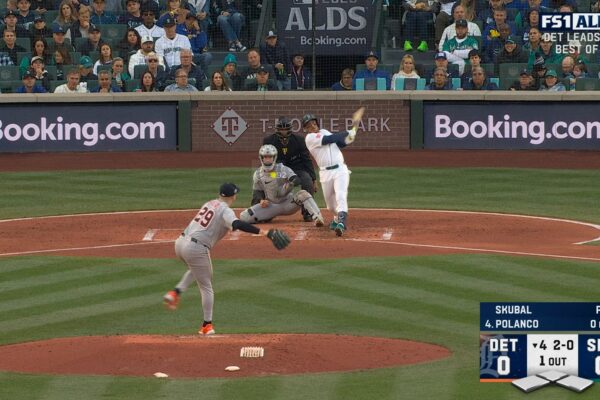 Jorge Polanco smashes solo home run to give Mariners the lead over Tigers