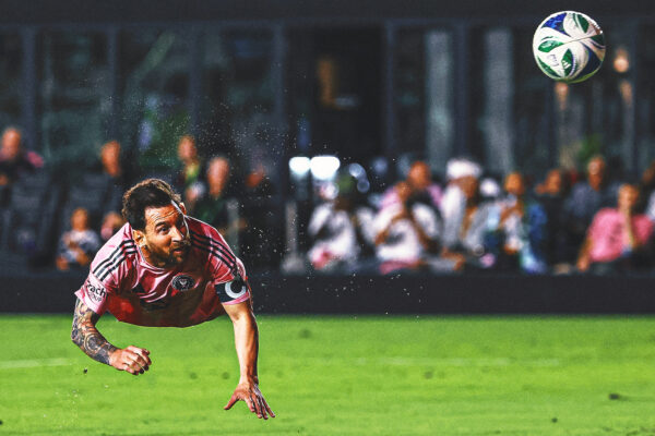 Lionel Messi Scores Twice in Inter Miami’s Playoff Win After Raising Golden Boot