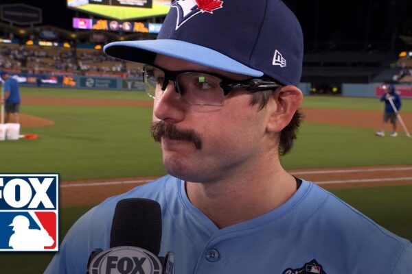 'We got a bunch of dogs' 💪 Davis Schneider on Trey Yesavage, Blue Jays' Game 5 win vs. Dodgers