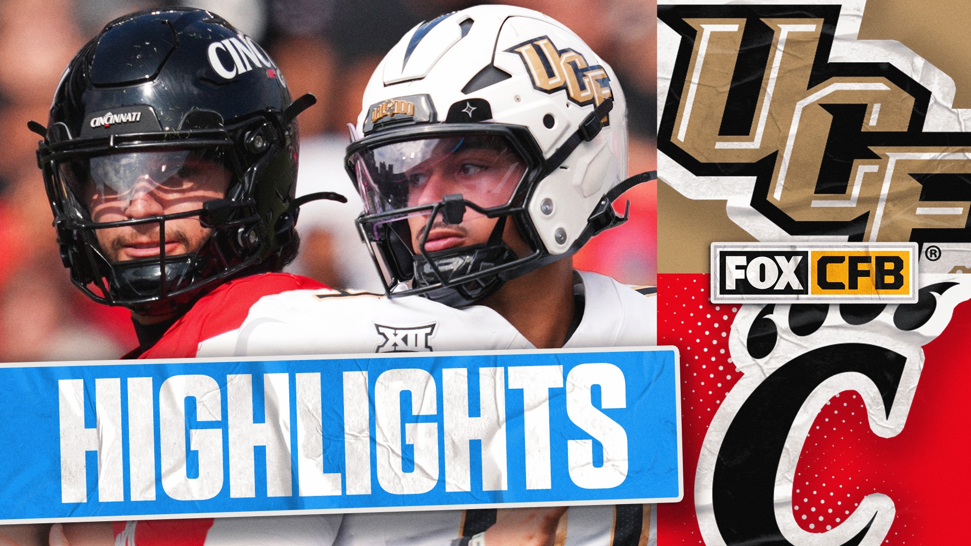 UCF Knights vs. Cinncinati Bearcats Highlights | FOX College Football