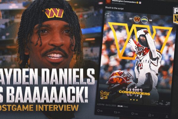 Jayden Daniels on injury concerns: "Everybody can stop talking on social media about the brace…I am good"