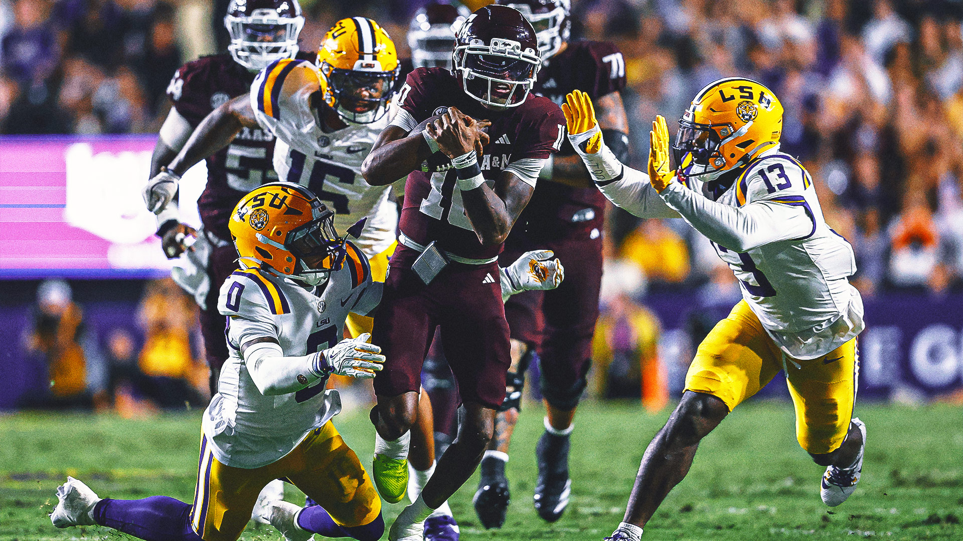 No. 3 Texas A&M Races Away From No. 20 LSU Behind Marcel Reed’s 4 TDs No. 3 Texas A&M Races Away From No. 20 LSU Behind Marcel Reed’s 4 TDs